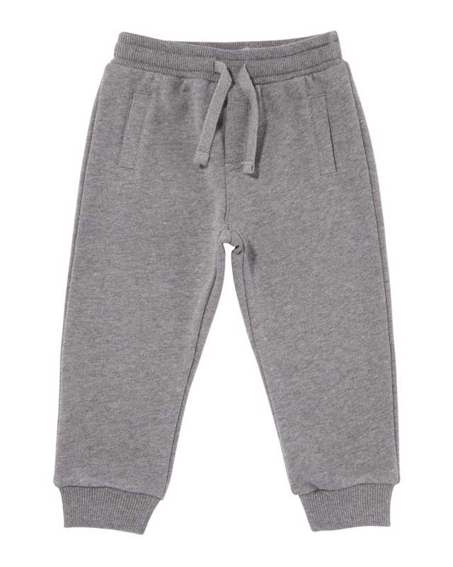 Drawstring Jogger Pants w/ Logo Patch, Size 12-30